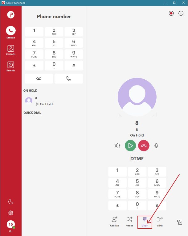 How To Access The Voicemail AgileIP Support